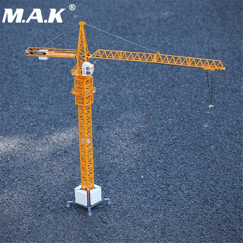 1/50 Diecast Tower Slewing Crane Construction Truck Car model Toys For Children Christmas Gifts   Collections Free Shipping