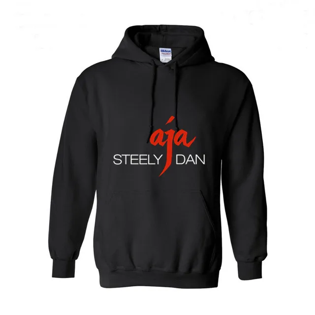 High Quality Mens Hoody Steely Dan Logo Men's Hoodie Casual Cotton O Neck Hoodie Men Printing