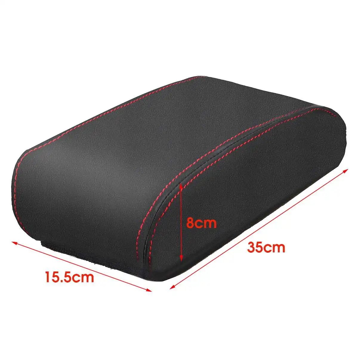Автомобиль из искусственной кожи сиденья подлокотник коробка Крышка центральной консоли коробка для хранения Чехлы для hyundai Tucson