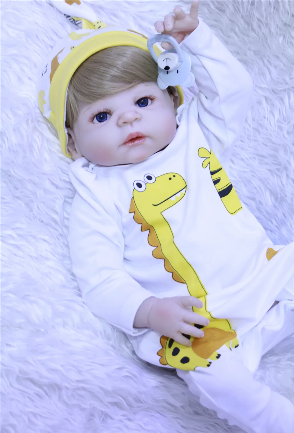Силиконовая кукла Bebes reborn NPK для мальчиков и девочек реалистичные игрушки