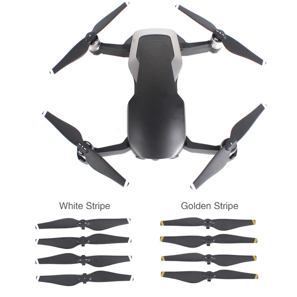 2 пары пластиковых пропеллеров CW CCW Для DJI Mavic Air быстросъемные аксессуары для