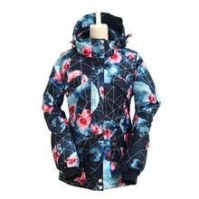 Invierno mujeres de la chaqueta de snowboard traje de esquí femenino de nieve jaket esquí ski esqui veste femme jas vrouwen
