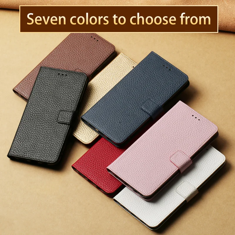 

for lg v30 silicone case lychee texture flip phone case for LG G6 handmade Genuine leather protection shell for LG k10 series