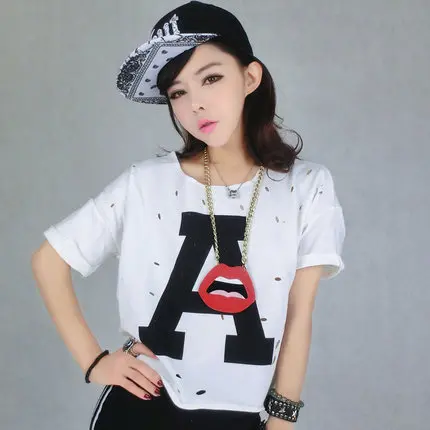 2015 Nuevo nuevo estilo de la camisa a cuadros de moda hip hop mujeres