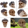 Resin Easter Island Head Bone Skull Statue Terrarium Reptile Hide Cave Aquarium Fish Tank Landscape Decor Ornament Accessories ► Photo 3/6