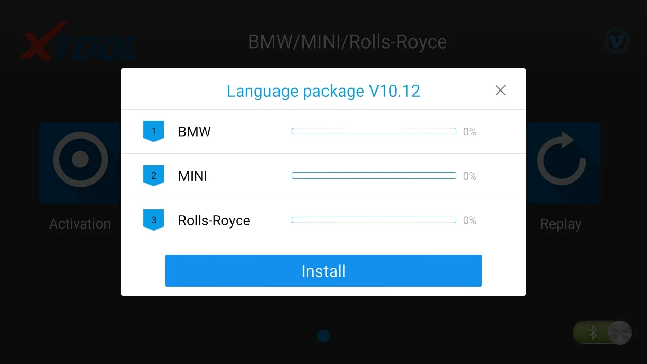 Профессиональный XTOOL iOBD2 сканер для BMW диагностический инструмент для iPhone/iPad с несколькими языками и Bluetooth