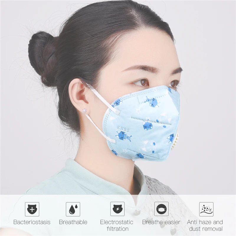 

Breathable Mouth Mask Non-woven Earloop Face Mask Anti Pollution Respirator Kawaii Fashion Mouth Muffle Mask Girl Mouth Cover 31