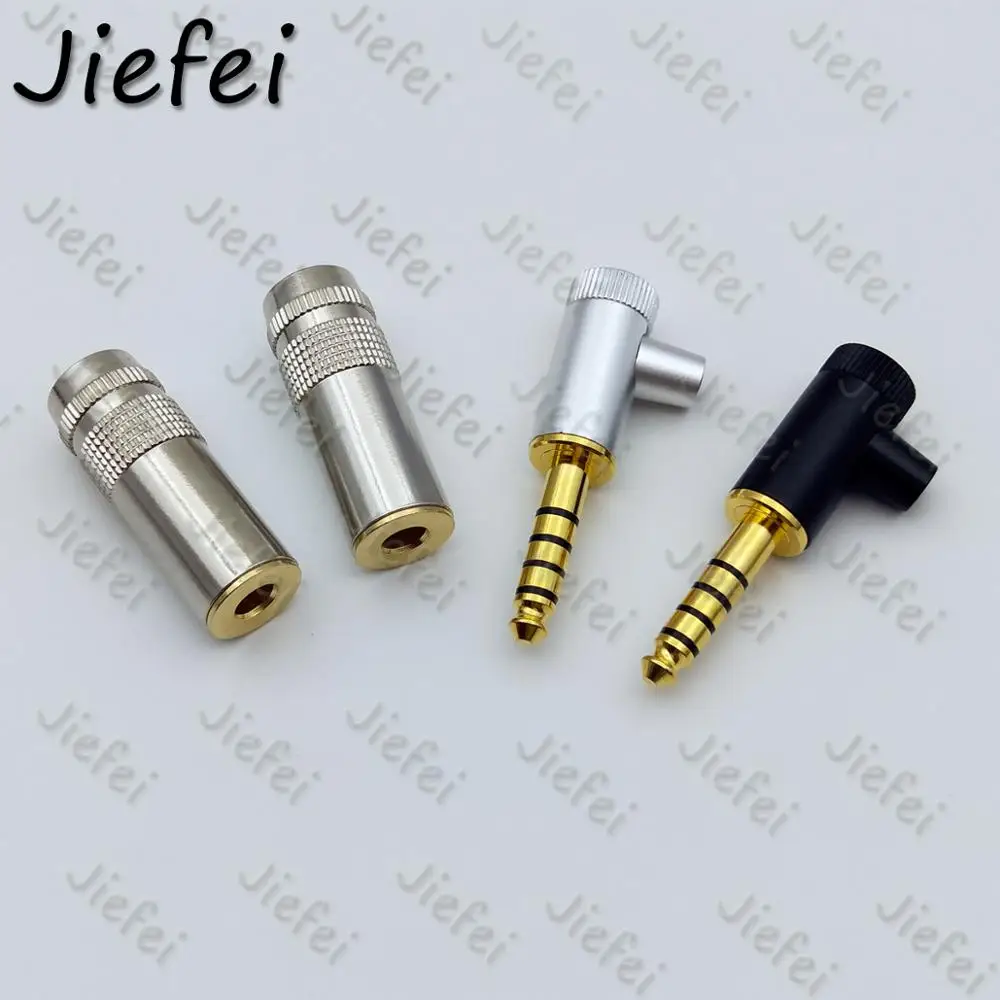 30pcs 4 4mm 5Pole Male Female Jack Headphone Earphone DIY Plug Adapter for Sony PHA 2A TA ZH1ES NW WM1Z NW WM1A Connector