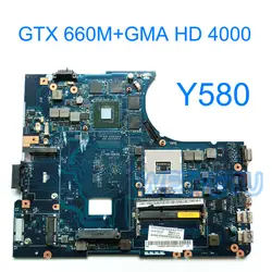 Y580 GTX660M HM76 DDR3 материнская плата для lenovo Y580 Материнская плата ноутбука GTX660M HM76 DDR3 QIWY4 LA-8002P REV: 1,0 Mianboard