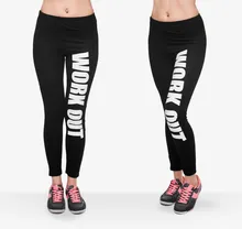 Fashion High Elastic Leggings Women’s Workout Pants Fitness Leggins Sporting Activewear Female Print Leggings