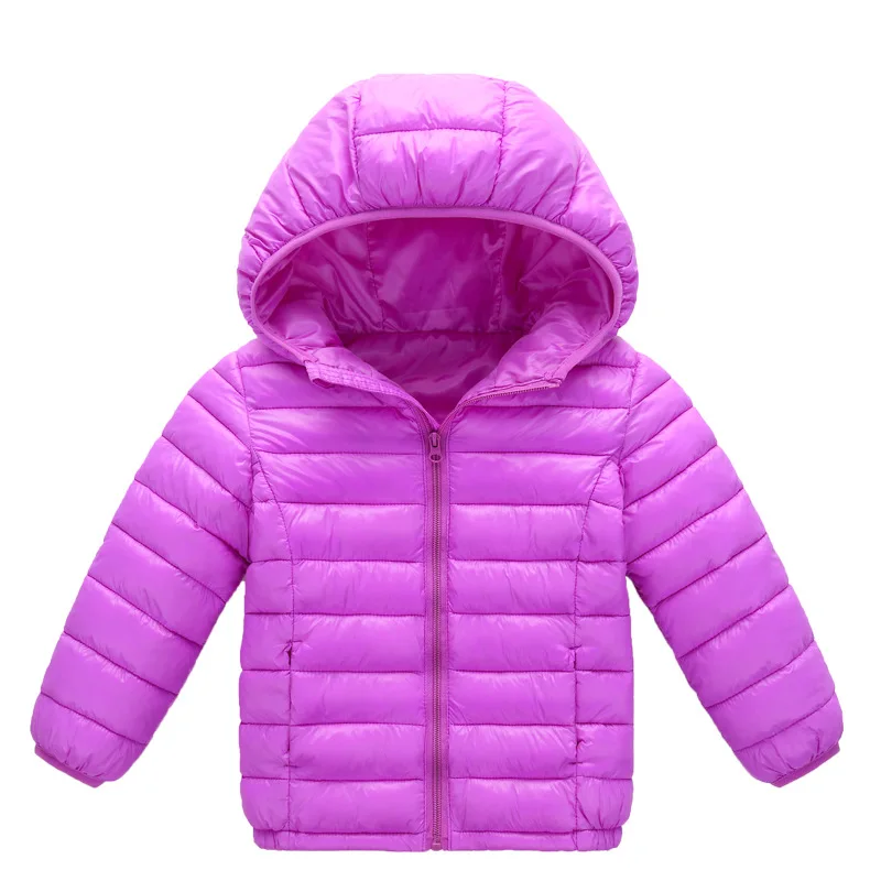 Детская верхняя одежда теплые зимние куртки года для девочек, модное однотонное детское спортивное пальто детская одежда детская куртка 5, 6, 7, 8 - Цвет: C153zi