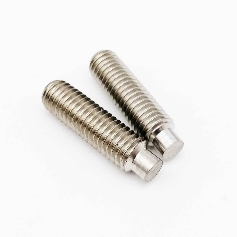 10/50pcs M3 M4 M5 M6 M8 DIN915 304 stainless steel Allen Head Hex