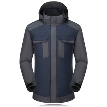 

Outdoor stormtrooper suit men with fleece and thick waterproof sports can remove two sets of mountaineering ski jackets