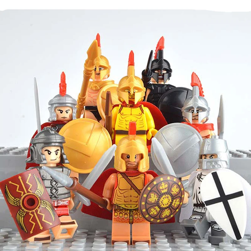 Roman Knight Soldier Army Building Blocks Set Medieval Superhero Game of Throne Figures Toys Compatible LegoINGlys Knight Nexoed Roman Knight Soldier Army Building Blocks Set Medieval Superhero Game of Throne Figures Toys Compatible LegoINGlys Knight Nexoed