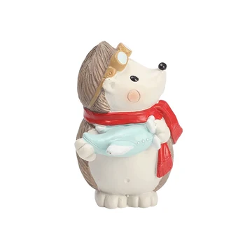 

New Arrival Hedgehog Figurines Cute Resin Crafts Ornament Cartoon Hedgehog Miniatures Home Decoration Accessories Gifts Kids Toy