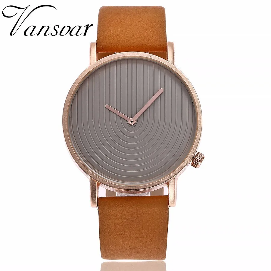 

Drop Shipping Women Handprint Watches Casual Fashion Leather Quartz Analog Wrist Watches Clock Relogio Feminino