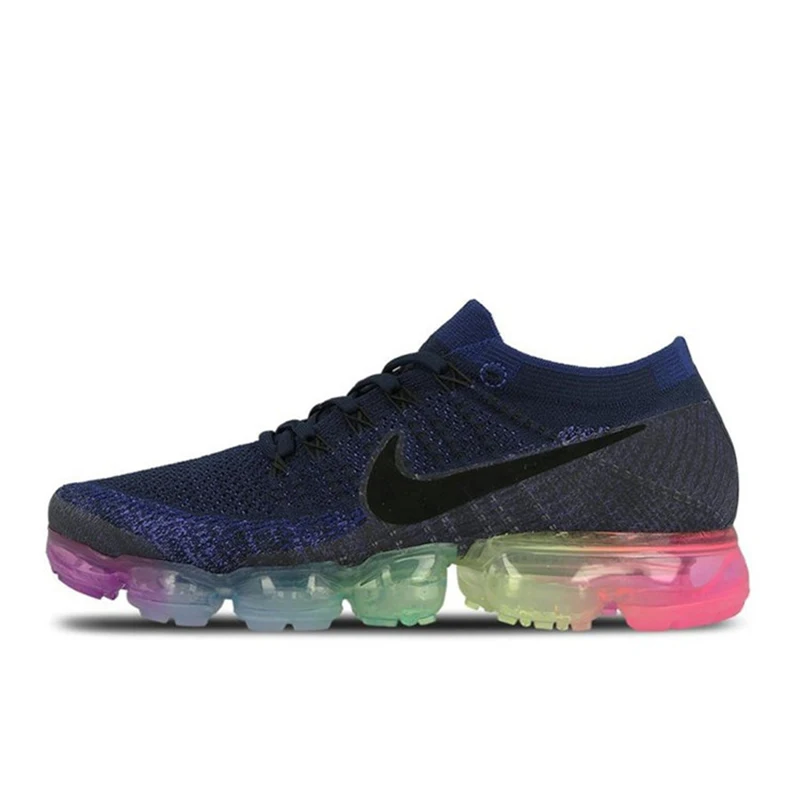 Original Authentic Nike Air VaporMax Be True Flyknit Men's Running Shoes Breathable Lightweight Outdoor Sports Shoes Wear 849558