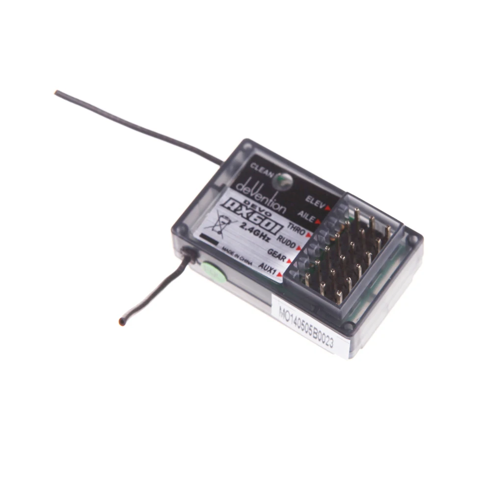 Приемник Walkera RX601 6CH для передатчика DEVO6S/DEVO7/DEVO7E/DEVO8S/DEVO12S 1 шт.|walkera rx601|walkera receiverradio 6ch |