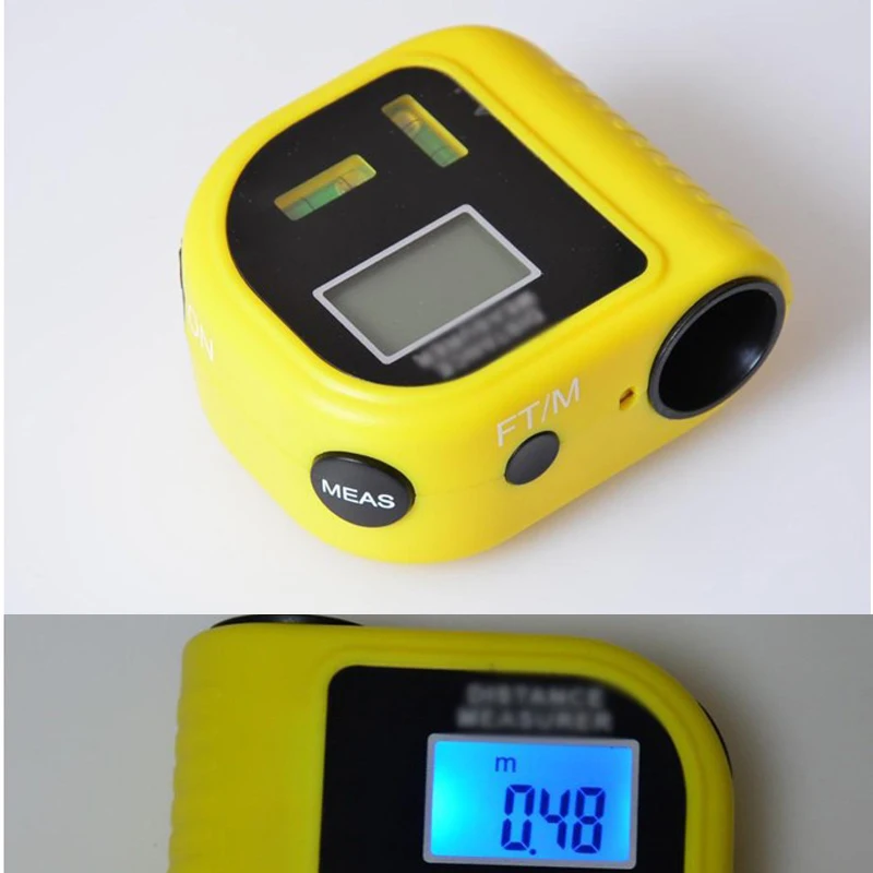

Mini distance meter CP3010 infrared laser ultrasonic range finder laser distance meter LED laser pointer