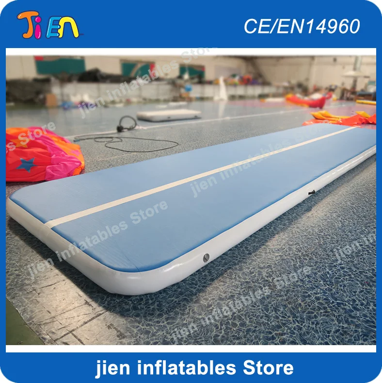 

free air shipping to door, 12m long inflatable gymnastic airtrack, inflatable tumble airtrack, inflatable air mattress