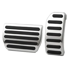 2 шт./компл. на автомобиль Нержавеющая сталь педаль газа педаль тормоза Педали для автомобиля VOLVO XC60 XC70 V60 V70 S40 S60 S80L C30 аксессуары