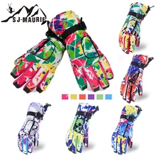 Уличные теплые ветрозащитные перчатки водонепроницаемые женские перчатки для сноуборда и катания на лыжах ветрозащитные мотоциклетные зимние перчатки guantes nieve