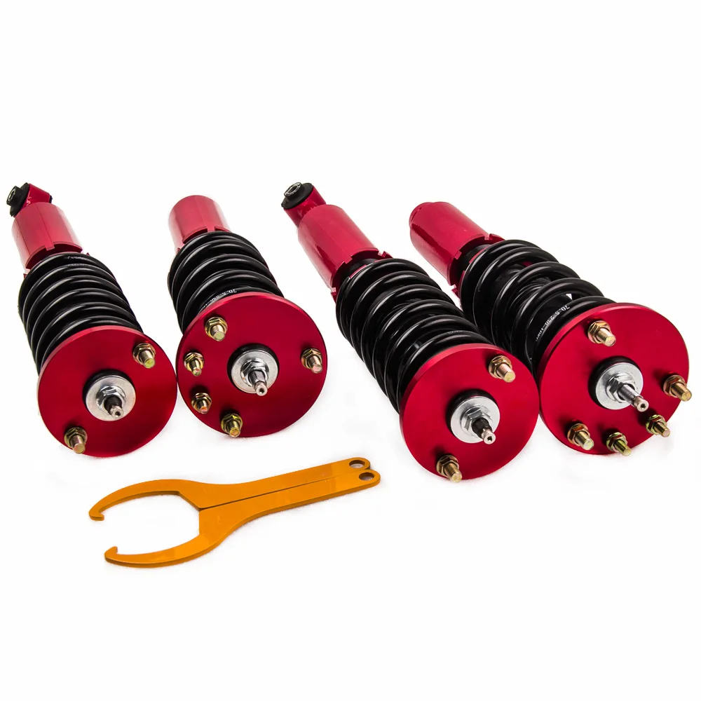 Fully Adjustable Suspenion Coilover kit For Honda Accord 98 02 Acura 01
