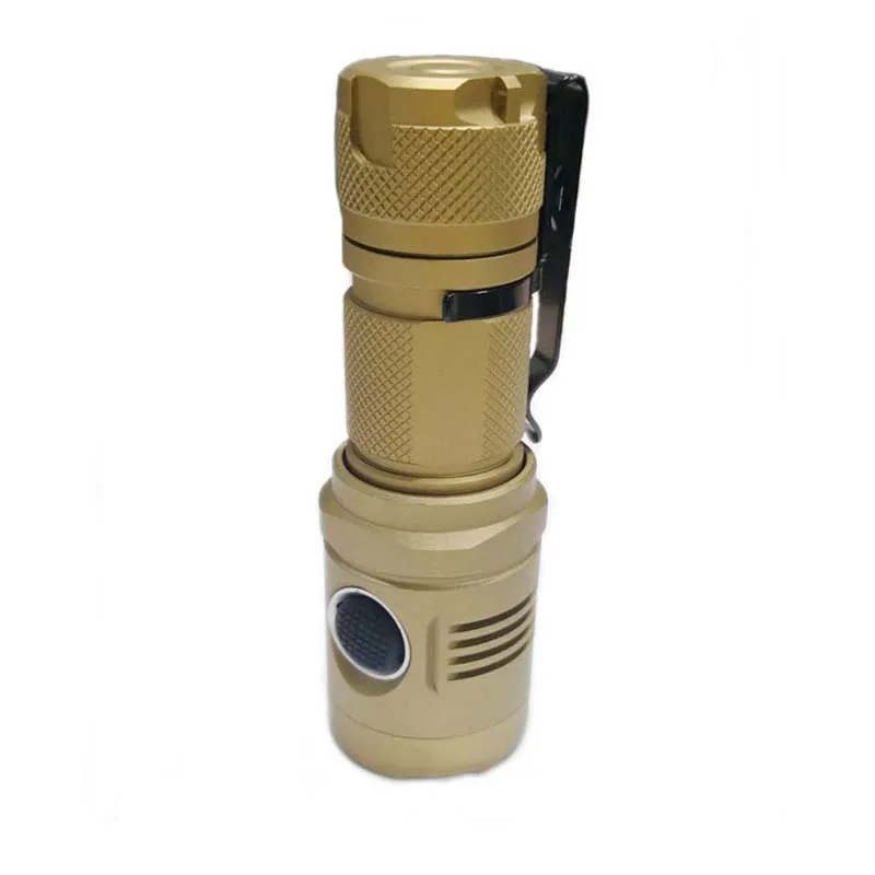 NITENUMEN NE01 H 1xCREE XP L V5 1000 люмен 5 режимный USB Перезаряжаемый светодиодный фонарик