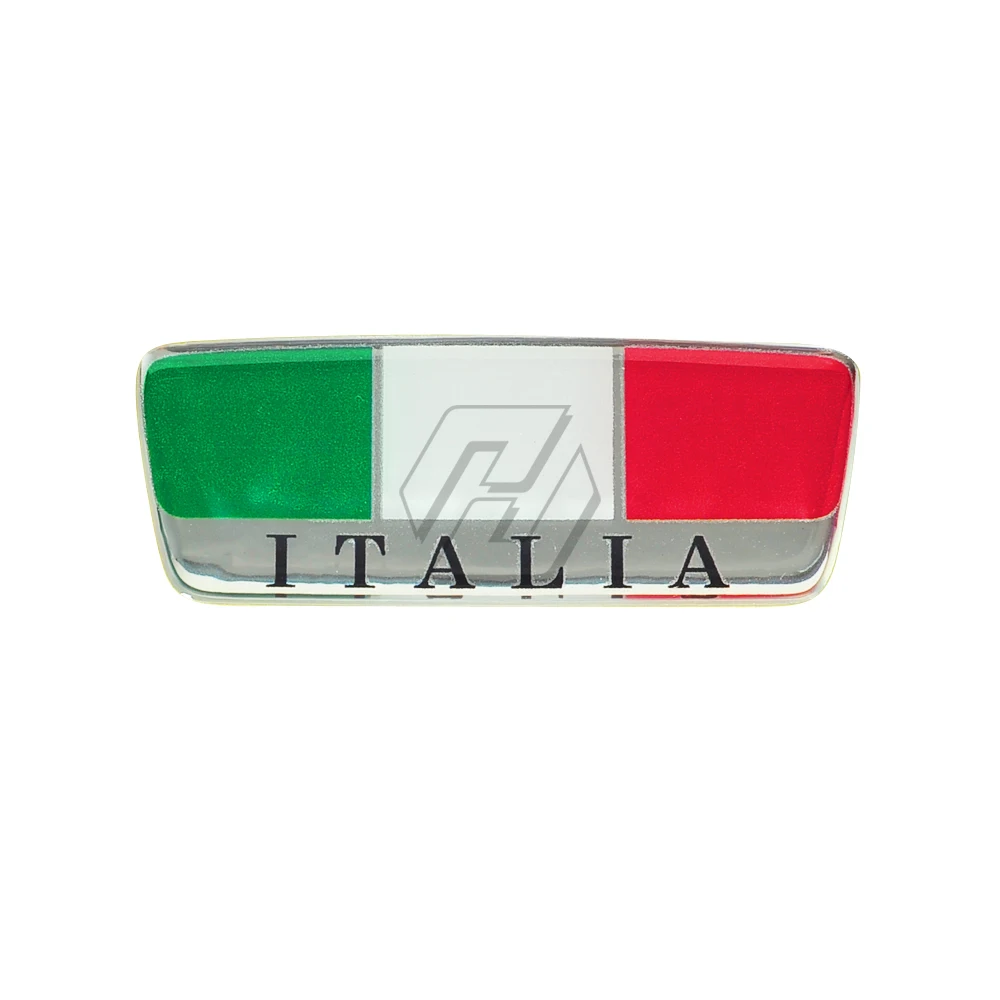 3D Italy Sticker Motorcycle Motorbike Tank Pad emblem Decals