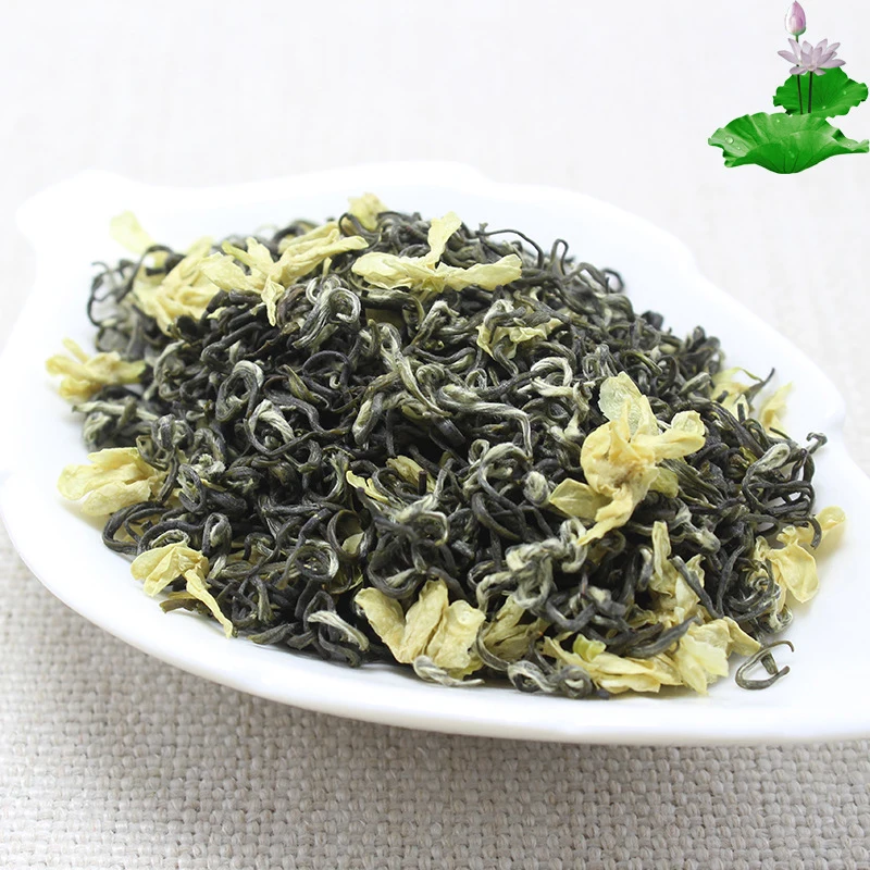 

2018 Fresh Natural Organic China Jasmine Flower Tea Green Tea For Slimming Health Care Kung Fu Tea CHENGXJ