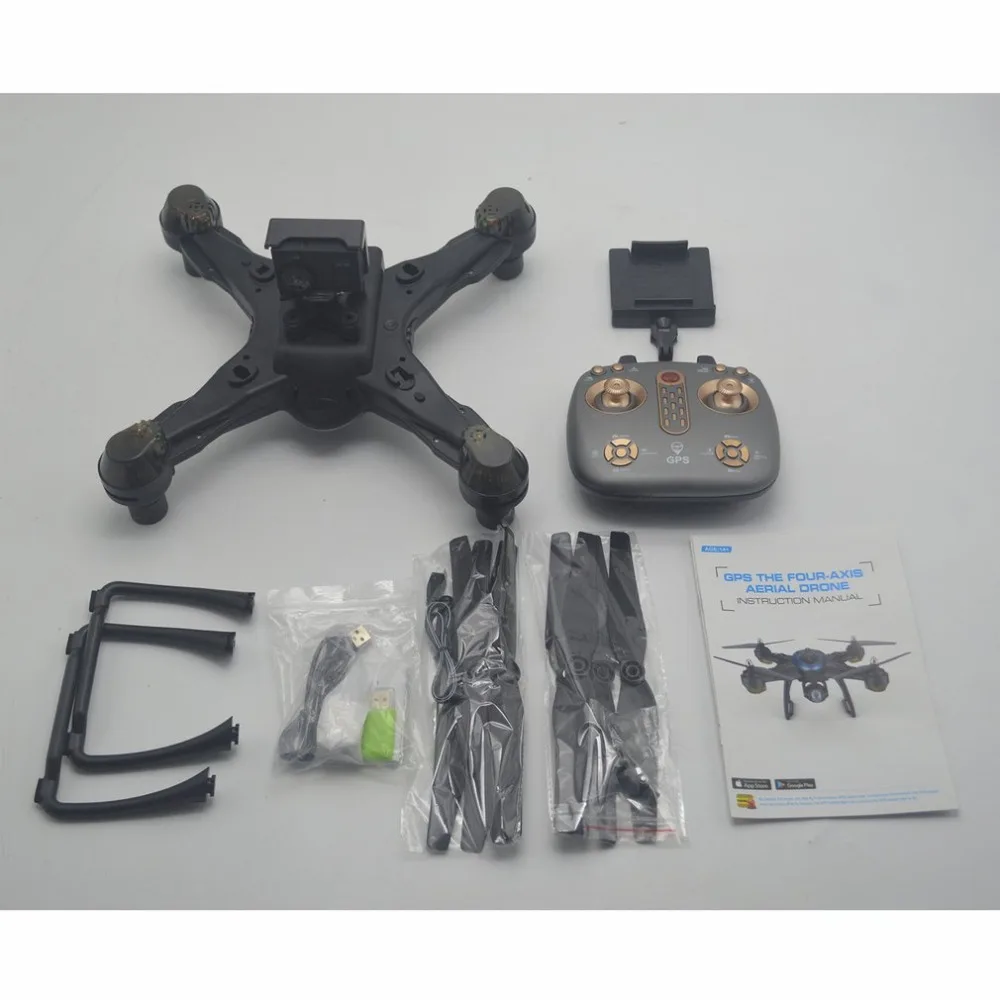 

X38G Smart Selfie GPS RC Drone Quadcopter with Real Time 4K Wifi FPV Wide Angle Camera Hovering One Key Return Headless Mode