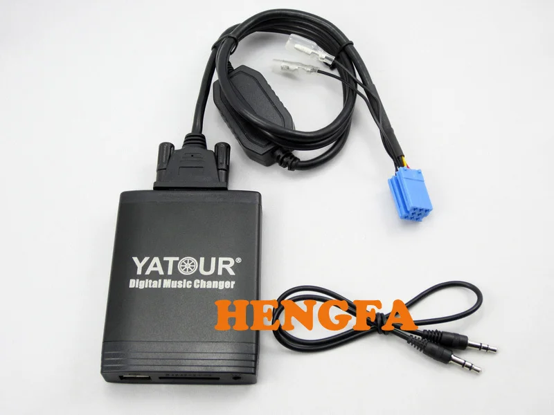 Yatour Автомобильный цифровой CD Музыка Changer USB MP3 AUX адаптер для Renault Siemens VDO Dayton 8-контактный YT-M06