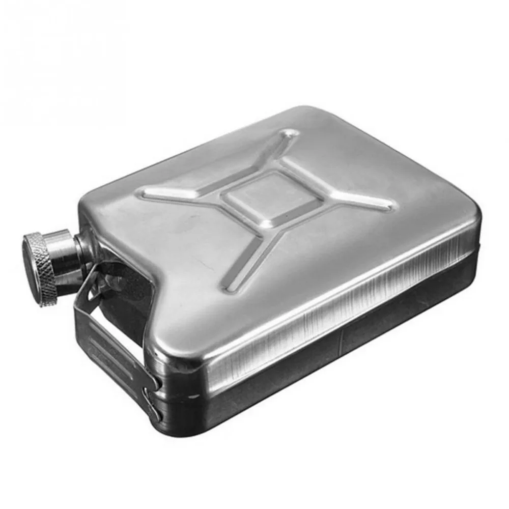Фляжка Jerrycan 5 унций для ликера Jerry Can, креативная банка для вина, канистра из нержавеющей стали, канистра для топлива, бензина|Плоские фляги| | АлиЭкспресс