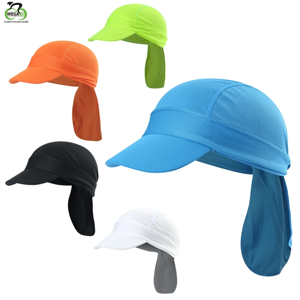 

Summer Quick Dry Sport Cycling Cap Headband Climbing Running Bike Bicycle Hat Breathable Bandana Hat Riding Hats Skull Cap Men