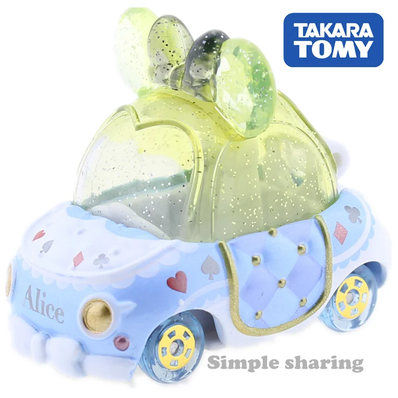 Takara Tomy TOMICA disney Моторс ювелирный путь Алиса Аниме Фигурка автомобиль игрушка