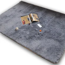 Гостиная мягкая пушистый коврик Нескользящая спальня шерсть коврик для комфорта