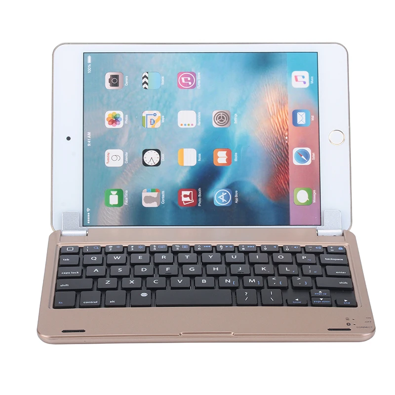 Für Apple ipad mini 4 Drahtlose bluetooth 3,0 Aluminium ABS Material