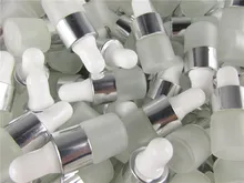 100 teile/los 1ml 2ml 3ml 5ml Klar Gefrostet Glas Dropper Flasche Gläser Fläschchen Mit Pipette Für kosmetik Parfüm Ätherisches Öl Flaschen