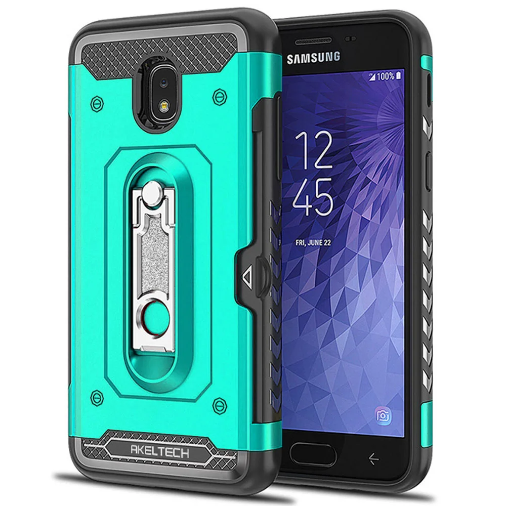 Для Samsung Galaxy S10/Plus/Note 9/J2 Pro 2018/J3 2018/J7 2018 металлический чехол с подставкой жесткая