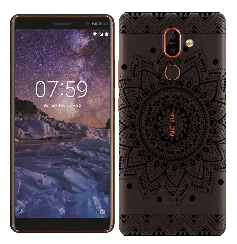 Silicone Case for Nokia 7 Plus 2.1 3.1 5.1 6.1 Soft TPU Painted Fundas for Nokia 3 5 6 7 8 Transparent Cover for Nokia X6 Shell  (15)