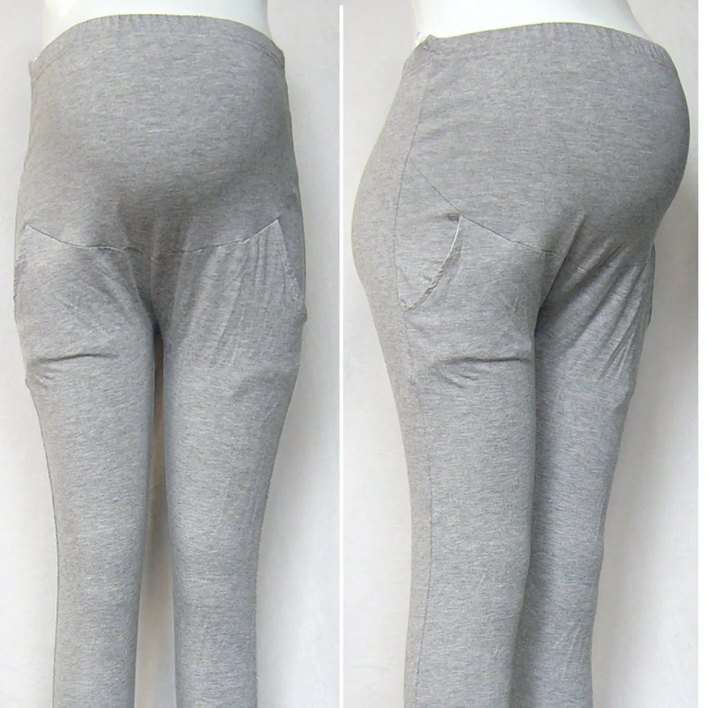 Горячая Распродажа, регулируемые леггинсы большого размера, новые штаны для беременных, Леггинсы для беременных женщин, тонкие мягкие хлопковые штаны, одежда с высокой талией