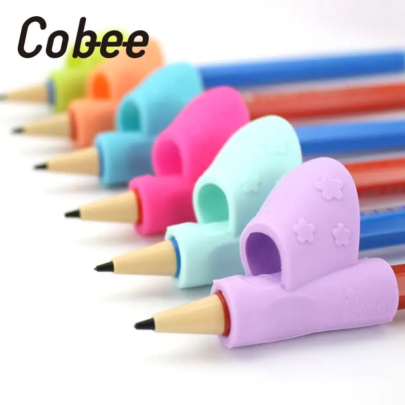 Cobee 1 комплект/3 шт. Детские Силиконовые коррекция осанки при письме Канцтовары