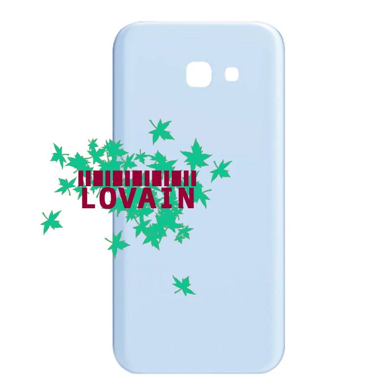 

50PCS For Samsung Galaxy A5 2017 A520 A520F Back Battery Cover Glass Housing Rear Door Case With Adhesive+IMEI Print