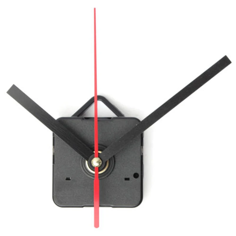 Mayitr Quartz Clock Movement Black Quartz Wall Clock Movement Mechanism DIY Repair Parts Long Shaft
