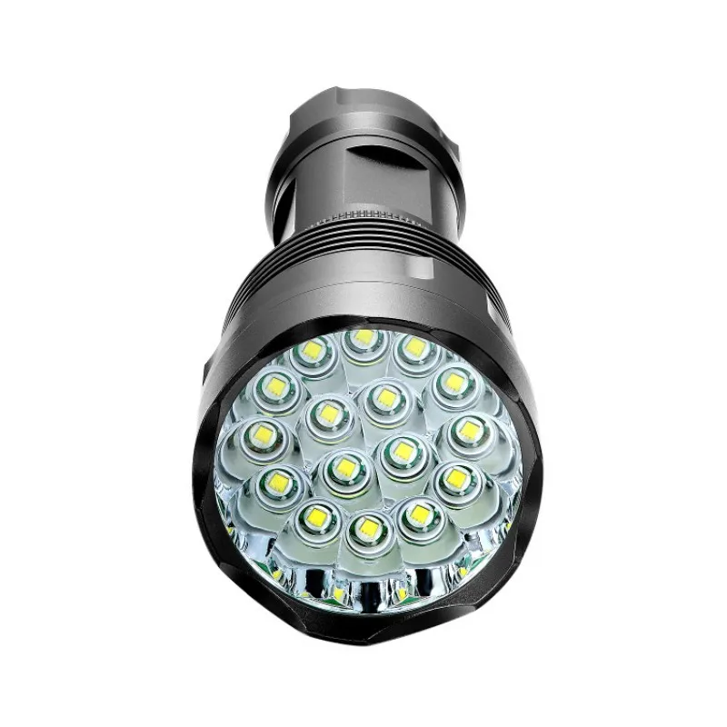 

Tinhofire T16 New LED Flashlight Portable Torch 28000LM Super Bright 16 x XM-L T6 LED Hunting Flash Light Lamp Torch Lantern