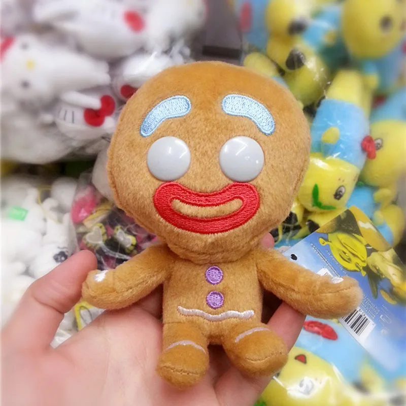 Милый имбирный человек плюшевая детская игрушка Успокаивающая кукла печенье подушка в мужском стиле Подушка олень домашний декор игрушка для детей Рождественский подарок - Цвет: 13CM