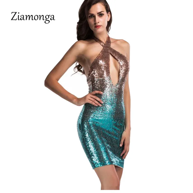 Sexy Green Party Dress