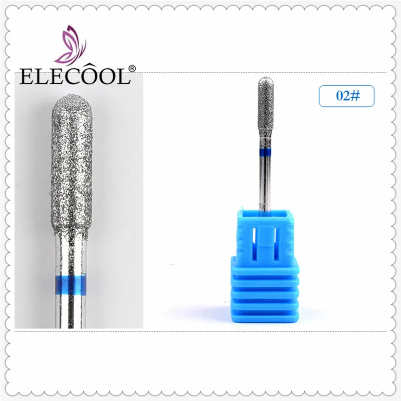 ELECOOL 5/1 шт. 5 видов профессиональный сверло резак для ногтей шлифовка Вольфрамовая