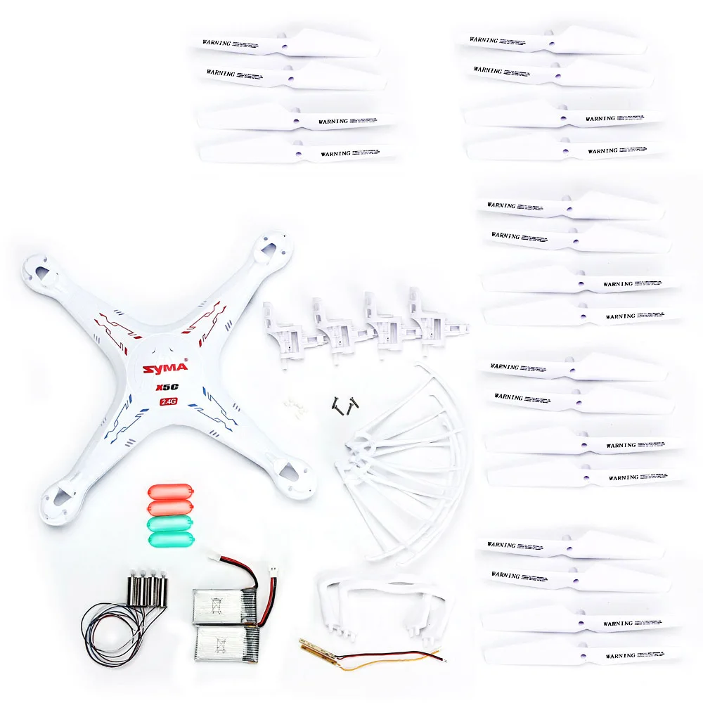 Syma X5 X5C X5C-1 Квадрокоптер запасные части аварийный пакет комплект Замена мини Дрон Части rc вертолет части syma x5