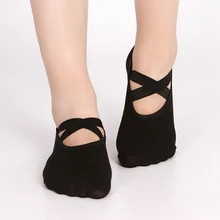 Женская Профессиональная анти полосатая повязка спортивные носки для йоги женские вентиляционные Пилатес детские колготки танцевальные носки тапочки